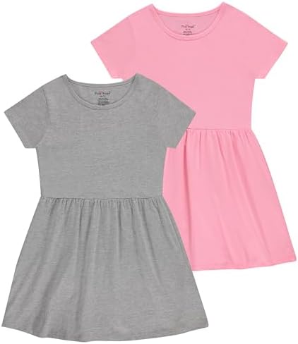 2-Pack Short Sleeve Cotton Dresses