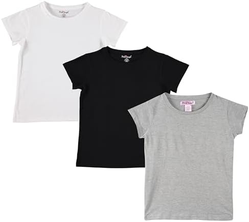 3-Pack T-Shirts: Premium Cotton Comfort and Style for School