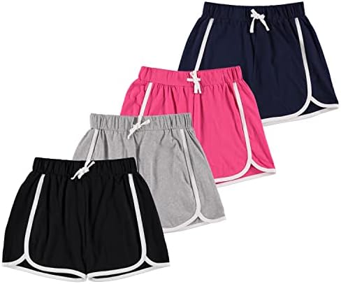 4 Piece Dolphin Shorts for Girls