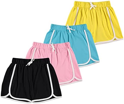 4 Piece Dolphin Shorts for Girls