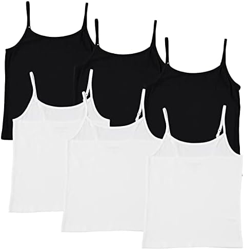 6-Pack Girls' Undershirts