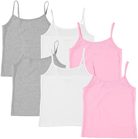6-Pack Girls' Undershirts