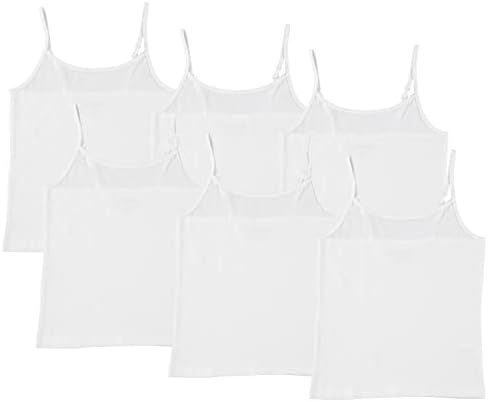 6-Pack Girls' Undershirts